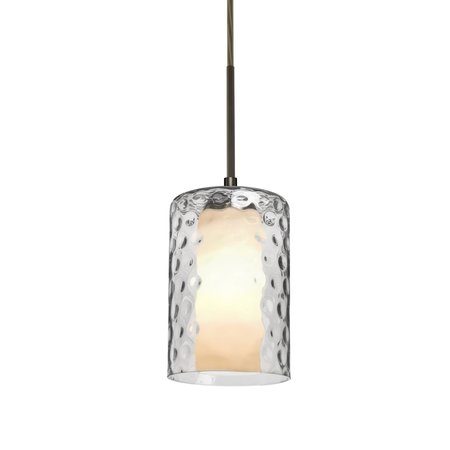 Esa Cord Pendant, Clear, Bronze Finish, 1x5W LED